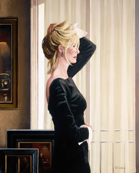 Black On Blonde — Jack Vettriano 