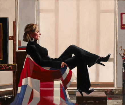 Olympia Portrait Of Zara Philips By Jack Vettriano