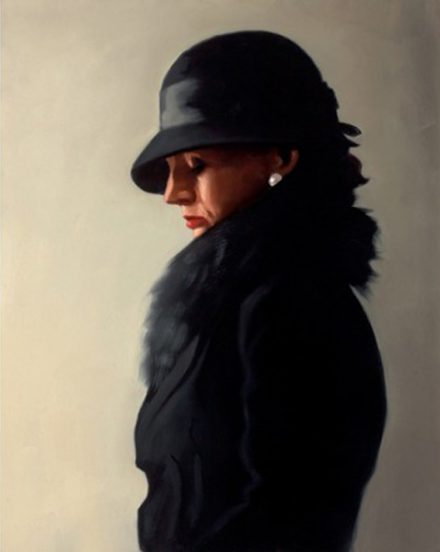 Portrait In Black And Pearl
